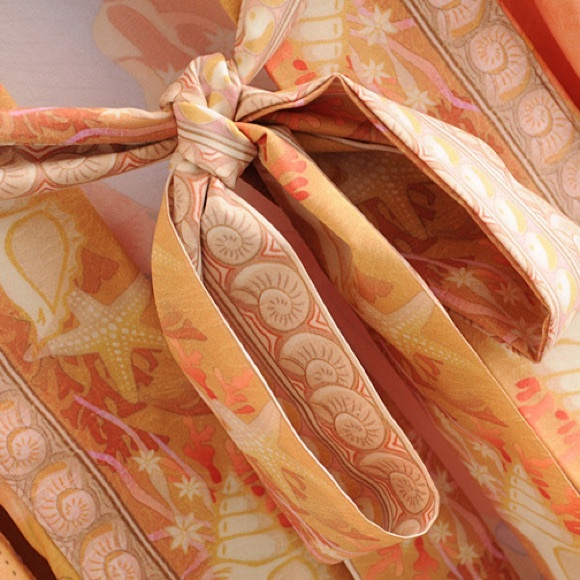 SOLD OUT Mermaid Dreams Boho Kimono Duster Robe Coverup - Picture 12 of 15